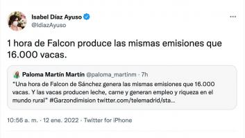Un diputado de Más Madrid da la campanada con su respuesta de altos vuelos a este tuit de Ayuso