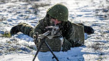 Un soldado ruso desvela el pánico al fuego en el campo de batalla