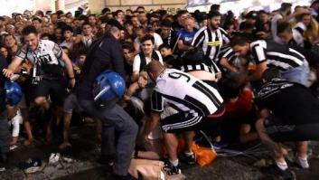 Una estampida de hinchas de la Juventus provoca 400 heridos en Turín