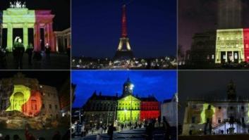 El mundo se ilumina con los colores de la bandera belga (FOTOS)