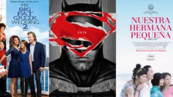 'Batman V Superman: El Amanecer De La Justicia', 'Mi gran boda griega 2' y 'Nuestra hermana pequeña', estrenos de Semana Santa