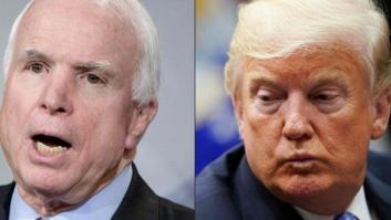Trump rechaza emitir un comunicado en el que se calificaba a McCain de "héroe"