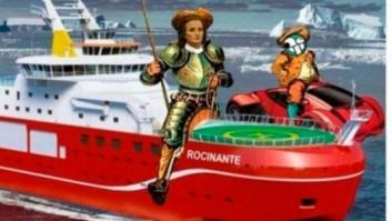 ForoCoches vuelve a la carga: quieren que el buque inglés se llame 'Rocinante'