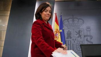 Santamaría responde a las críticas por el déficit: "Quienes nos critican dejaron a España en recesión"