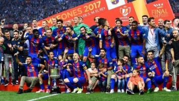 El Barcelona, campeón de la Copa del Rey (3-1)
