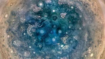 La nave Juno detecta gigantescas tormentas y huracanes en los polos de Júpiter