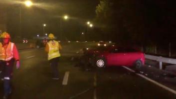 Un conductor kamikaze provoca el pánico en la M-30 de Madrid y deja ocho heridos