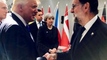 Así ha sido el primer encuentro entre Rajoy y Trump