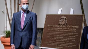 Felipe VI defiende el modelo de colonización española en una visita a Puerto Rico