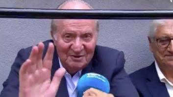El rey Juan Carlos I: "Me encanta ir donde haya buenas corridas"
