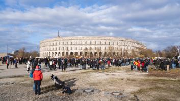 Polémica en Alemania por el uso de un estadio nazi para una concentración de negacionistas