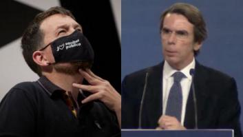 Iglesias sorprende al señalar un aspecto a "elogiar" de Aznar: evidentemente va con segundas