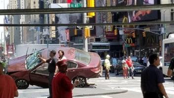 Las imágenes del atropello en Times Square