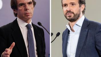 Aznar lo dice en serio: "Yo apoyo a Pablo Casado"