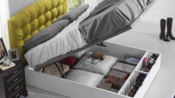 La cama como espacio de almacenamiento: ¿es una buena idea?