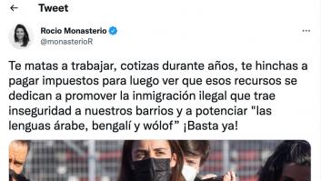 Rita Maestre reescribe este tuit de Rocío Monasterio con una frase final demoledora