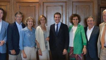 La comida 'antisoraya' de Casado y exministros de Rajoy