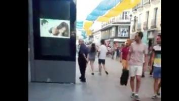 Un vídeo porno de Jordi 'El Niño Polla', en plena calle Preciados de Madrid
