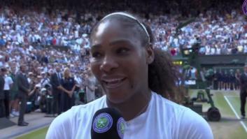 Serena Williams: "A todas las madres, hoy he jugado por vosotras y he hecho lo que he podido"