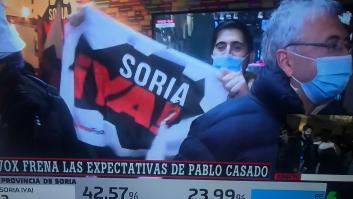 El explícito grito que han 'pillado' las cámaras en la sede de Soria ¡Ya! explica qué ha pasado