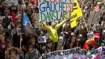 Más de cien detenidos en la nueva protesta en Francia contra la reforma laboral