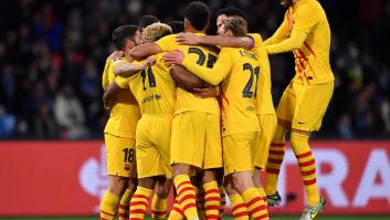 El Barça vence al Nápoles (2-4) y pasa a octavos de la Europa League