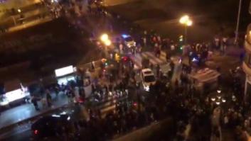 Una pelea provoca una avalancha en una procesión de Málaga