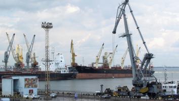 Hundido un barco de propiedad estonia ante el puerto de Odesa
