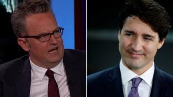 Trudeau insta a Matthew Perry a repetir su pelea de infancia