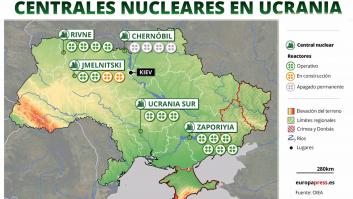 Las tropas rusas ocupan la central nuclear de Zaporiyia en Ucrania