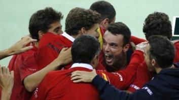 España luchará por subir al grupo mundial de Copa Davis tras ganar a Rumanía