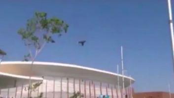 Susto en Río: tres heridos por la caída de una cámara "spider" en el parque olímpico