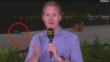 Este presentador de la BBC bate el récord de momentos raros en unos Juegos