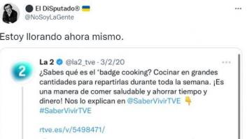 La respuesta a este tuit de La 2 que se hace viral dos años después: es historia de Twitter