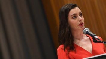 Anne Hathaway habla en la ONU a favor del permiso postnatal: "Para liberar a la mujer, necesitamos liberar al hombre"