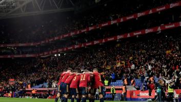 España derrota a Albania (2-1) en el regreso de La Roja a Barcelona