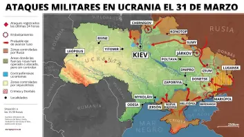 Rusia centra la ofensiva en Mariúpol y abandona la toma de Kiev