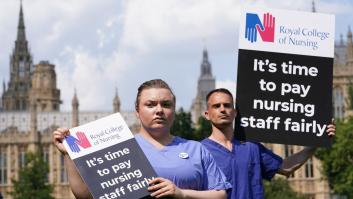 El personal de enfermería de Reino Unido convoca la primera huelga de sistema de salud británico
