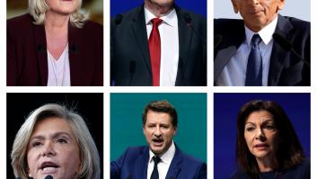 Los principales rostros que buscan desalojar a Macron del Elíseo