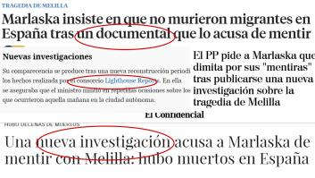 Las artimañas de los medios para omitir la exclusiva de 'El País' sobre Melilla