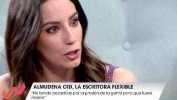 Almudena Cid sobre la presión de la maternidad: "He tenido pesadillas"