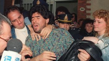 La vida de excesos y escándalos de Maradona
