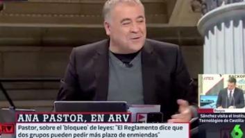 Ana Pastor, a Ferreras en directo de 'Al Rojo Vivo' (laSexta): "¿Eso lo haces siempre?"