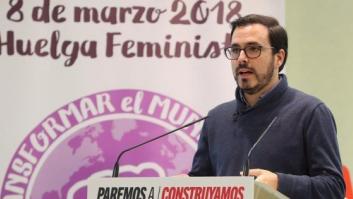 La carta viral de Garzón que recuerda a sus "compañeros" que el protagonismo del 8-M es "únicamente de las mujeres"