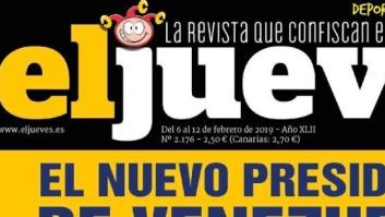 La portada de 'El Jueves' que muchos alaban por cómo muestra a Sánchez tras reconocer a Guaidó: 