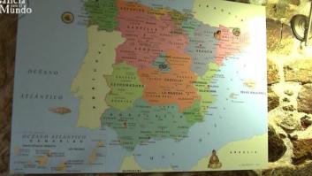 Ni es de los chinos ni es un error: la verdadera historia detrás del mapa de España más extraño