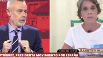 Una franquista se la lía a lo bestia a Jordi González en pleno directo