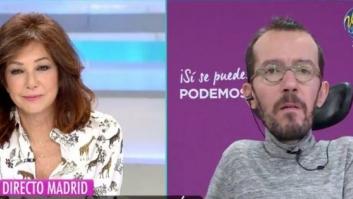 La contundente respuesta de Echenique cuando Ana Rosa le pregunta por la financiación de Vox y Podemos
