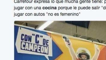 Críticas a Carrefour por esta campaña sexista por el Día del Niño en Argentina