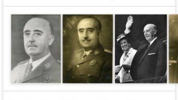 Estupefacción por lo que aparece en Google al poner "Francisco Franco"